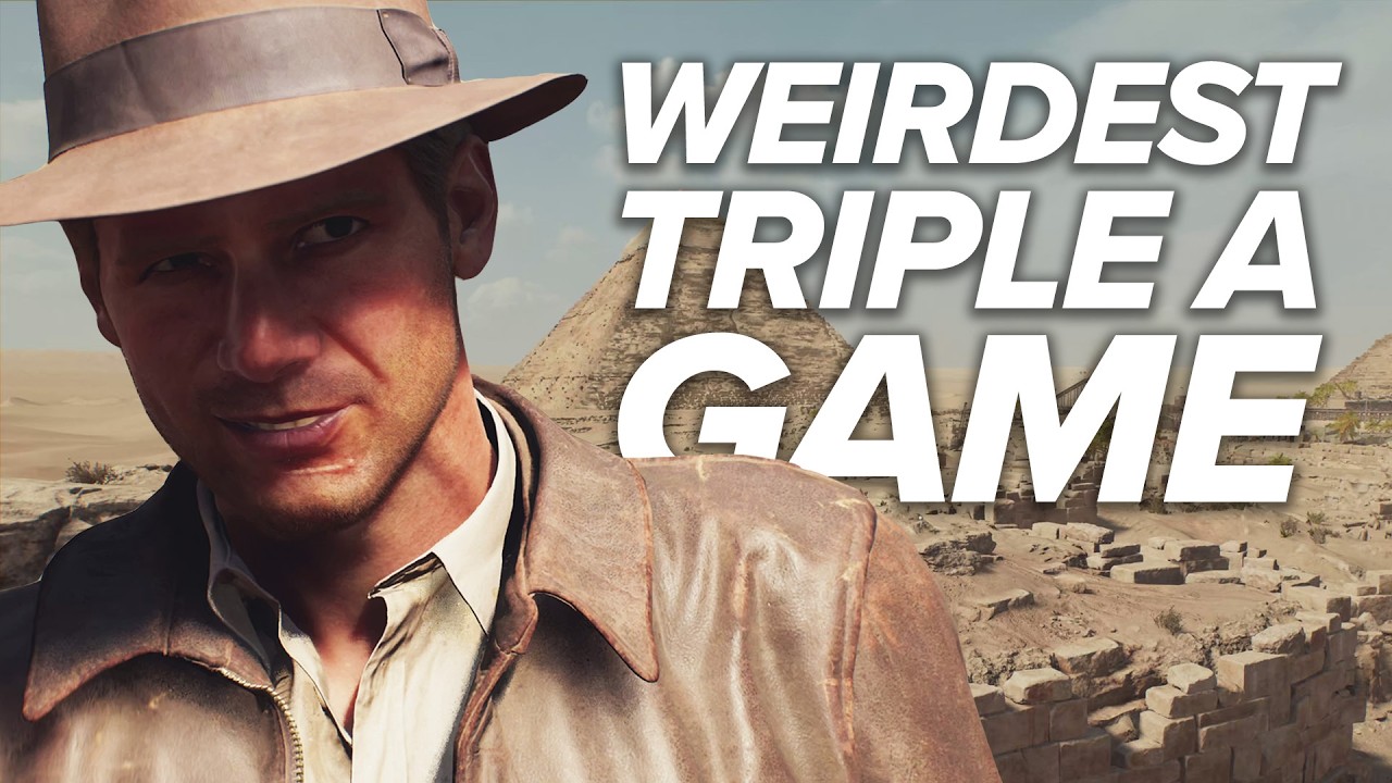 Indiana Jones is the Weirdest Triple A Game You'll Play This Year