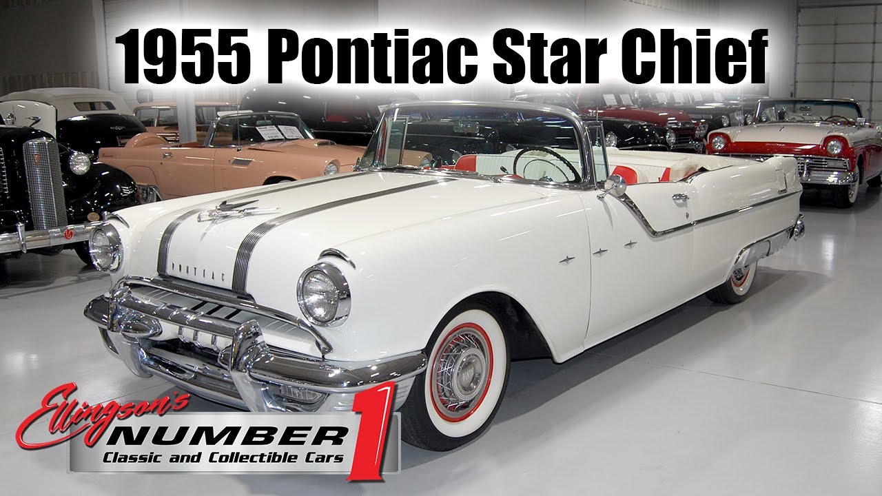 1955 Pontiac Star Chief Convertible at Ellingson Motorcars in Rogers, MN