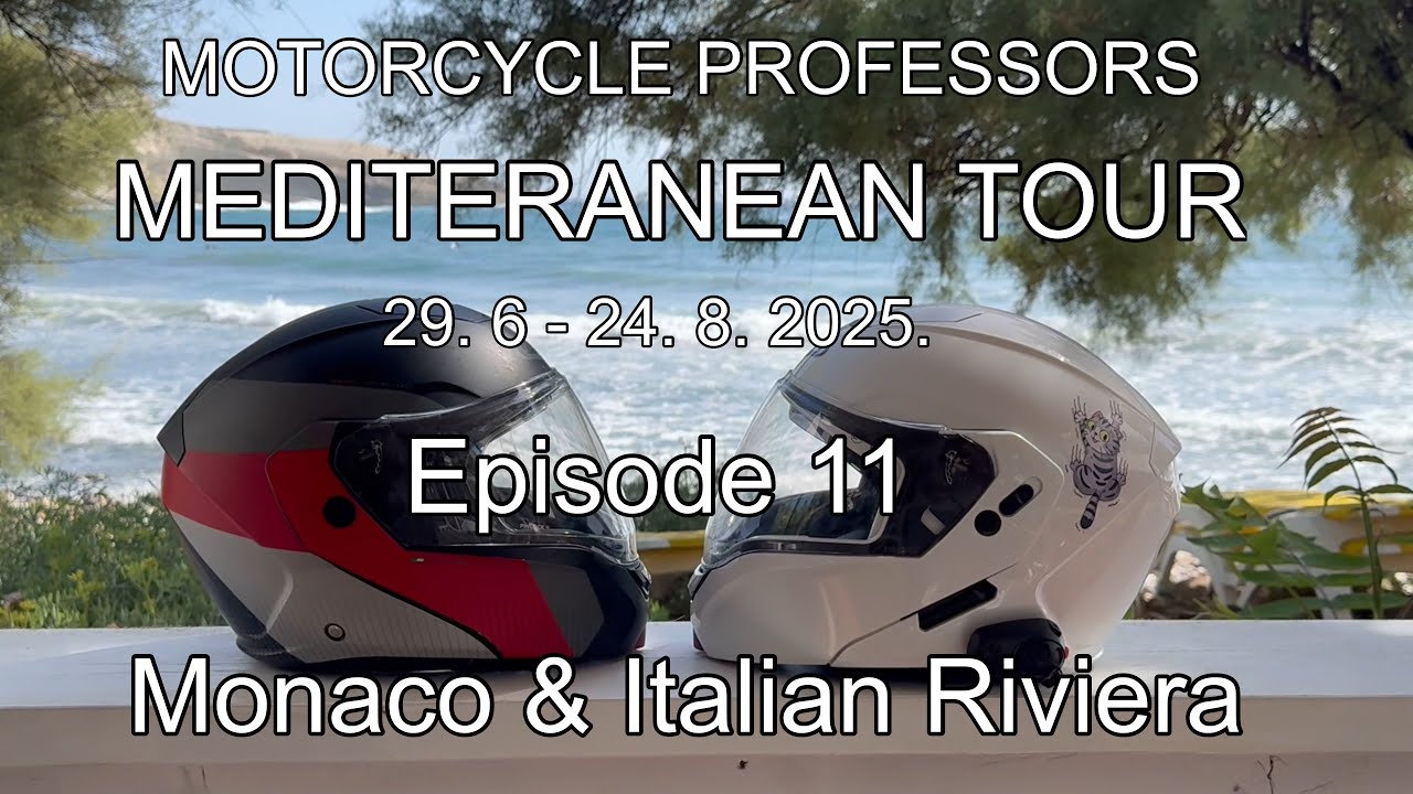 France 🇫🇷 The Great Mediterranean Tour  Motorcycle Professors  Episode 11  2025
