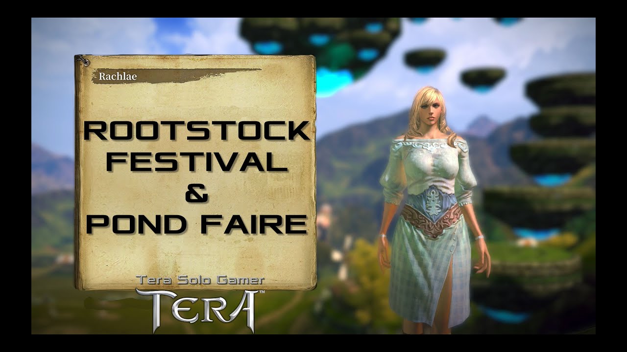 Tera Rootstock Festival and Pond Faire - Console Xbox Play Station PS4 PS5