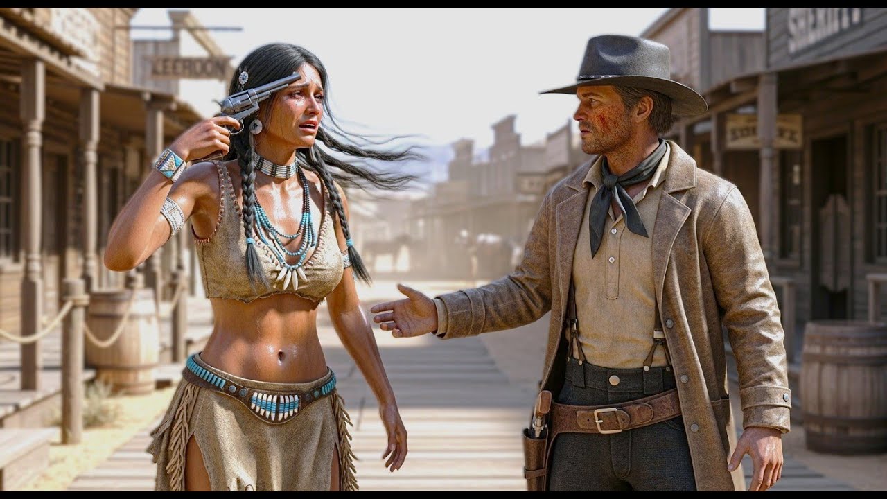 The Apache Woman Was Ready to End It All — Until the Cowboy’s Words Stopped Her | Wild West Story