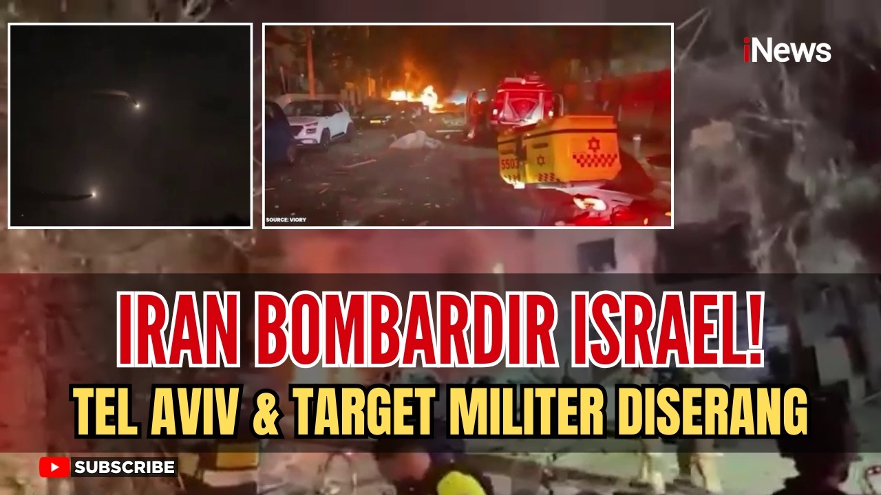 PERANG BERGOLAK! Roket Iran Melesat ke Israel, Balasan Mematikan Kian Intens!