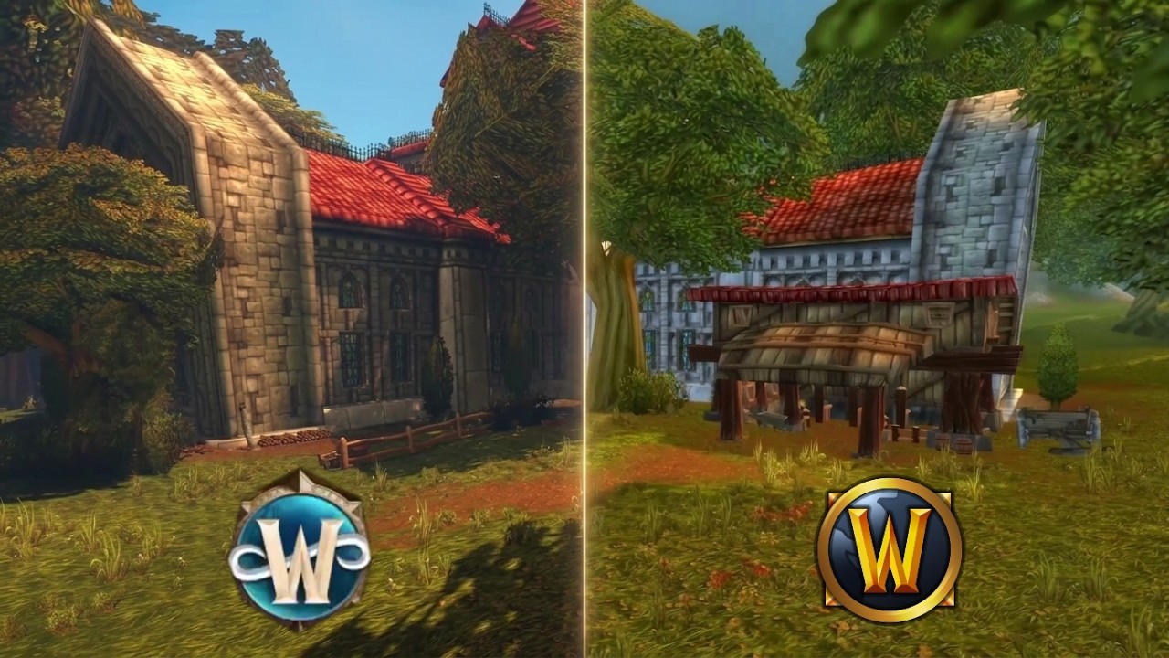 WoW Forever vs Classic Graphics Comparison &ndash; The Upgrade is HUGE!