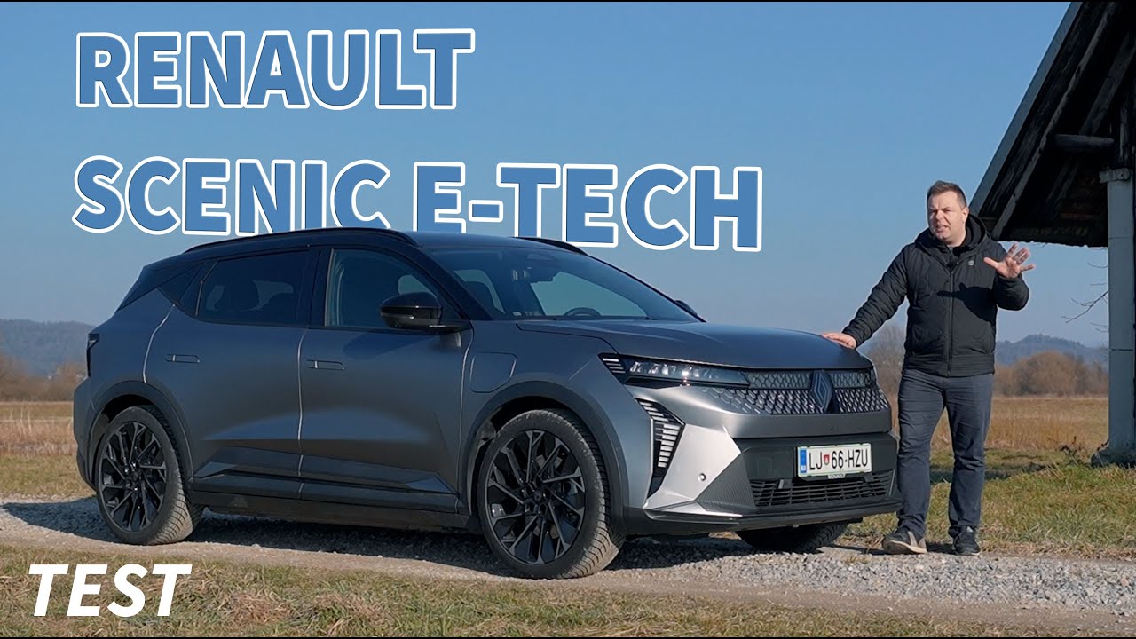 2025 renault scenic e tech electric 220 long range esprit alpine - test
