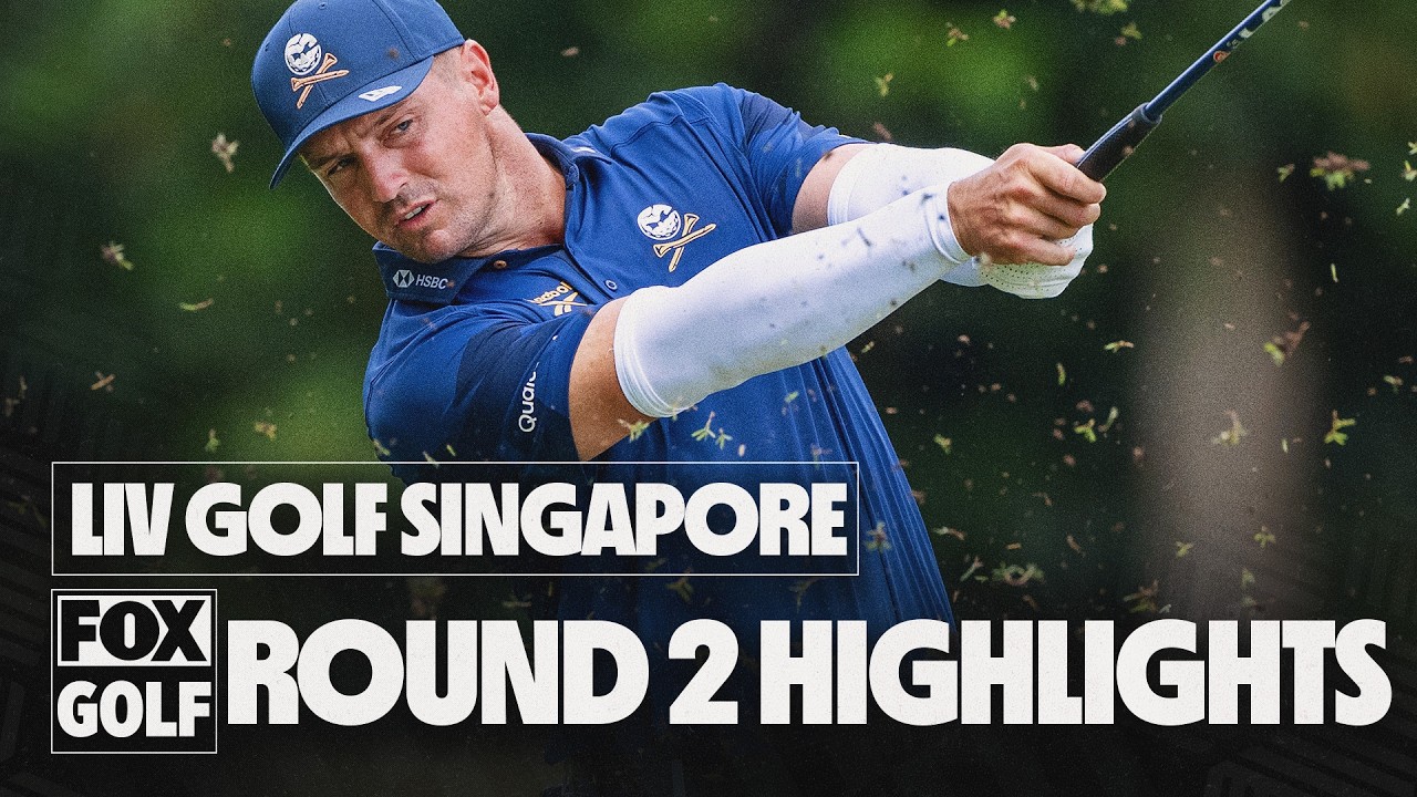 LIV Golf Singapore: Full Second Round Highlights ⛳️ Golf on FOX