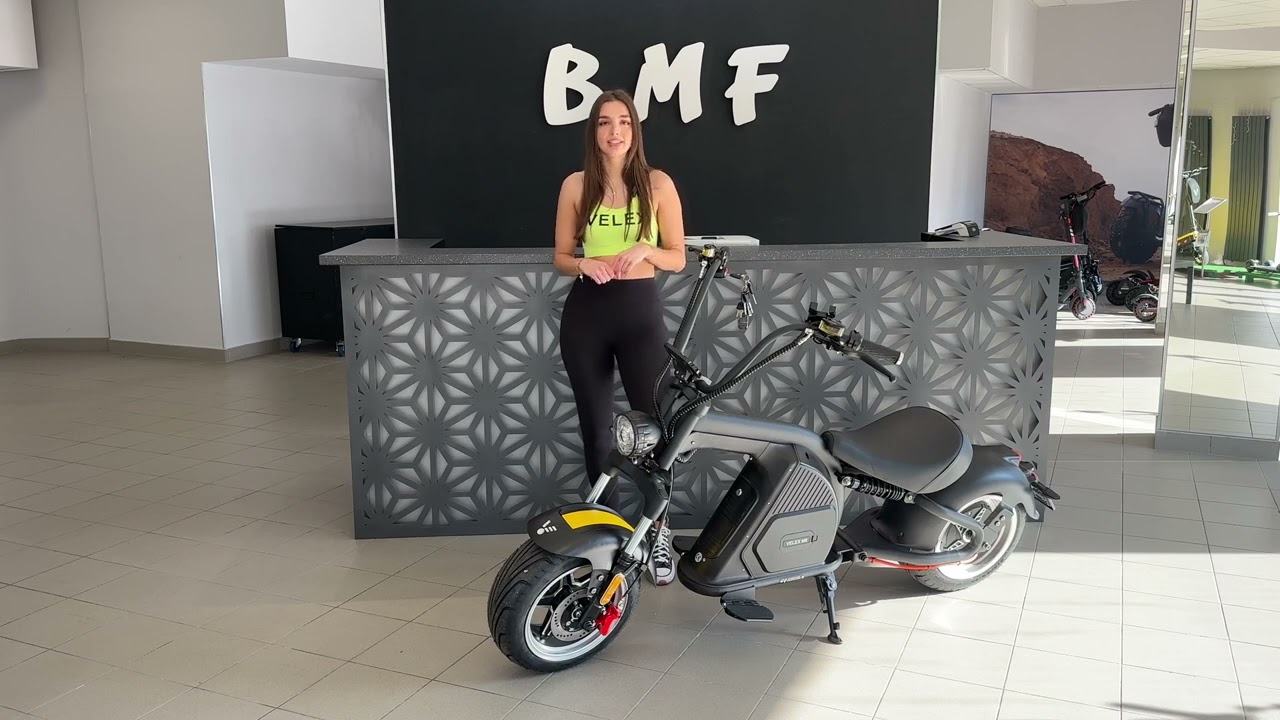 Skuter elektryczny VELEX M8 - krótka opis najważniejszych cech tego skutera typu chopper