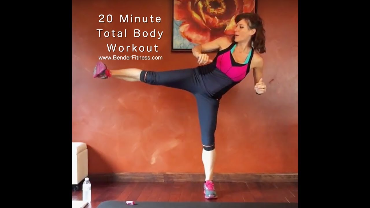20 Minute Full Body Fat Burning HIIT Workout: No Equipment