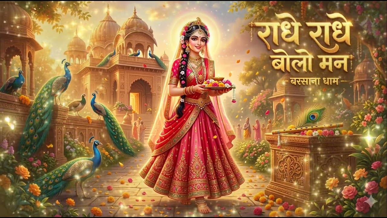 राधे राधे बोलो मन 🙏 | Radha Rani Bhajan | बरसाने वाली राधे | New Bhakti Song 2026