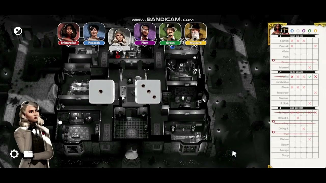 Let's Play Clue/Cluedo 2023 Part 3 Noir Mansion
