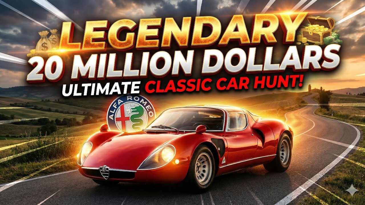 Driving The Ultra-Rare Legendary Alfa Romeo 33 Stradale...
