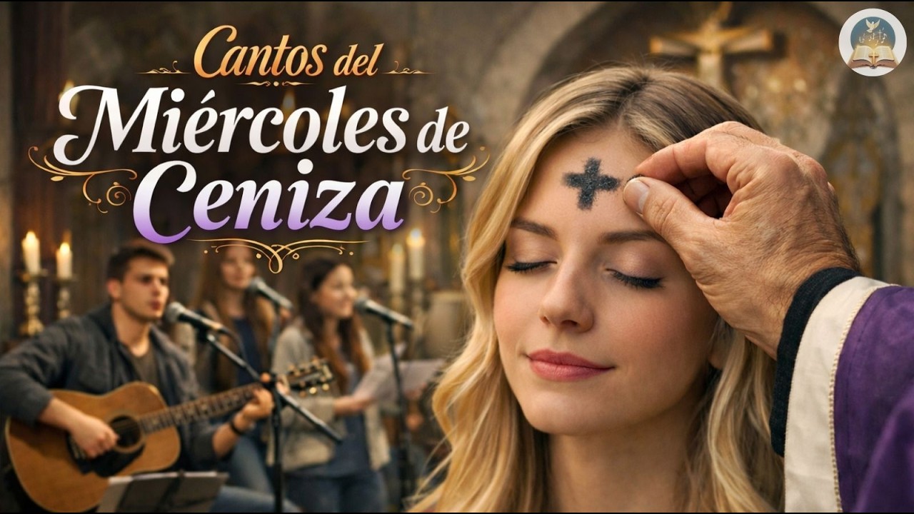 Cantos para el Miércoles de Ceniza ✝️ 🙏 Cantos de Conversión y Perdón | Inicia la Cuaresma con Dios
