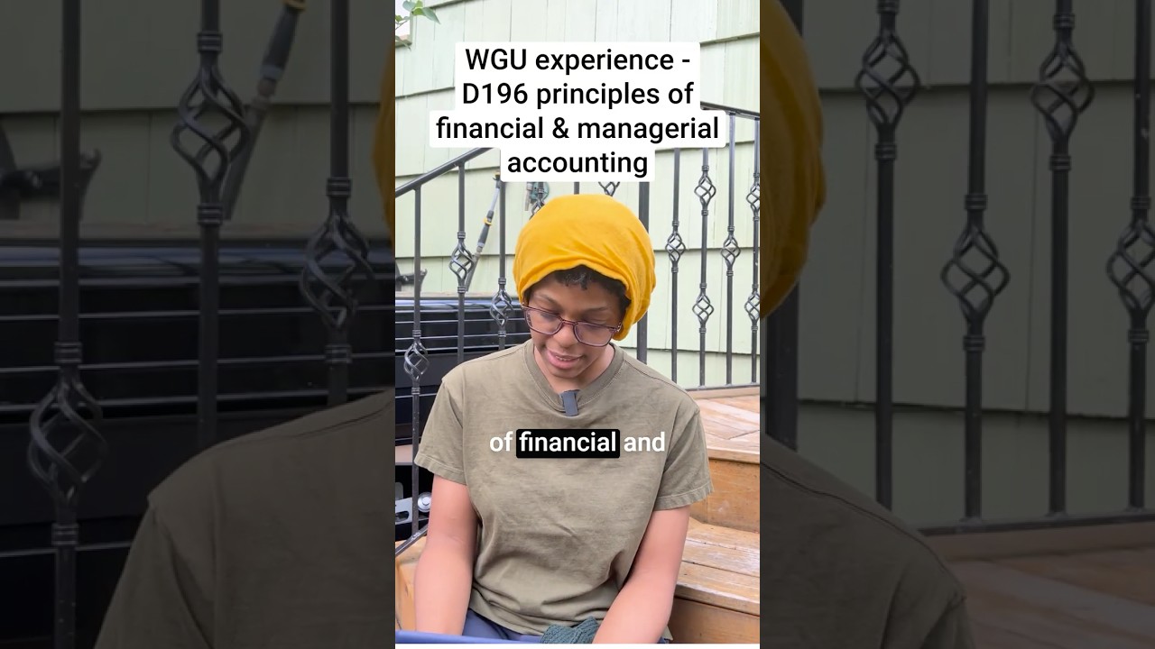 WGU experience - starting D196 and why I got stuck