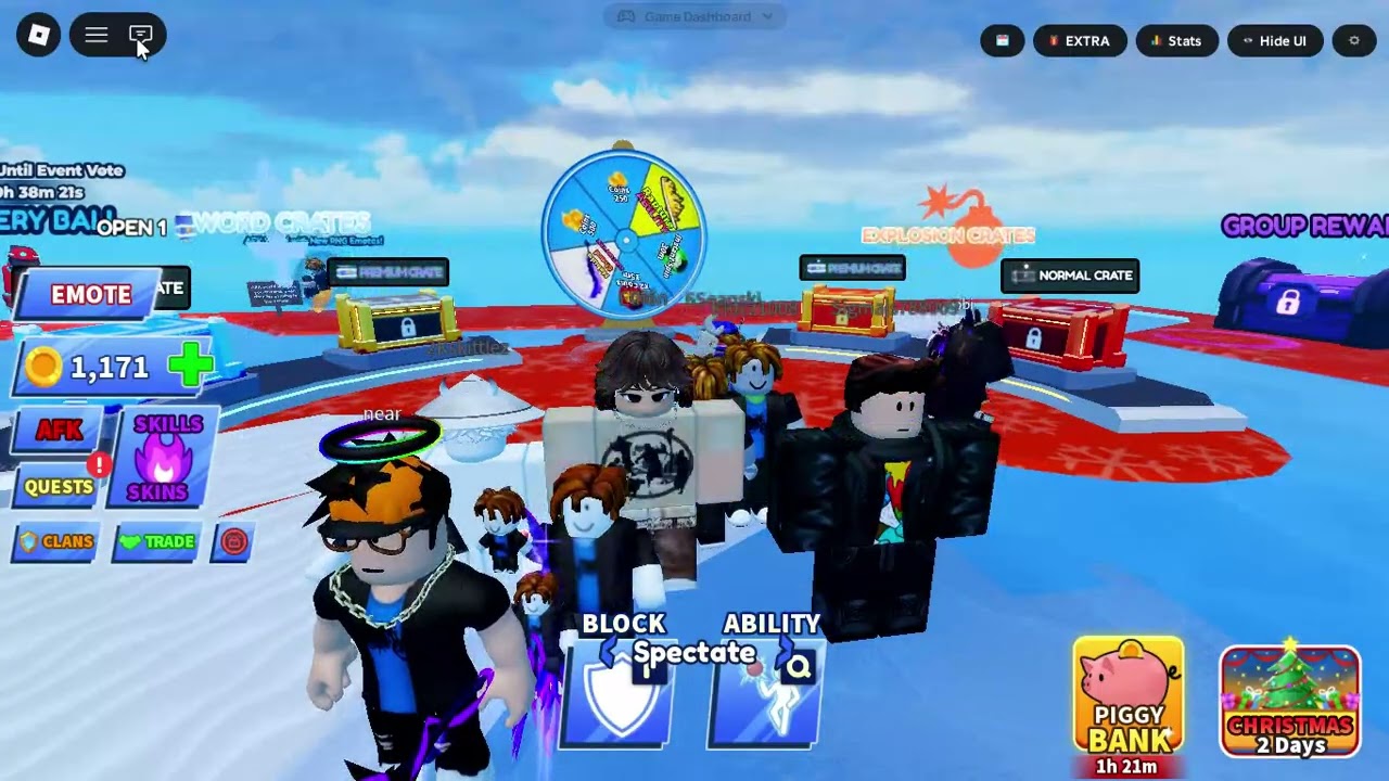playing roblox blade ball for the first time!