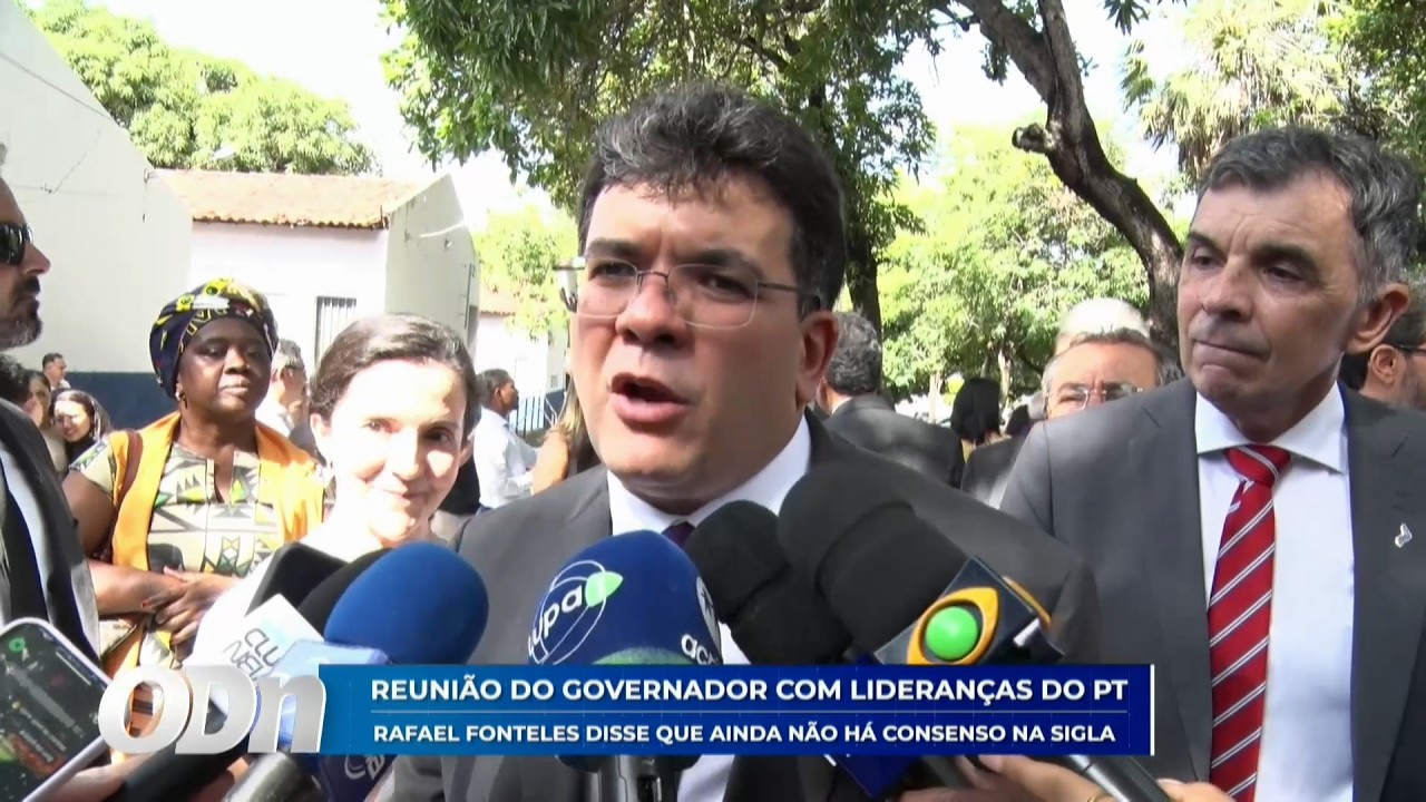 Reunião com lideranças do PT: Governador disse que ainda não há consenso na sigla 23 02 2026