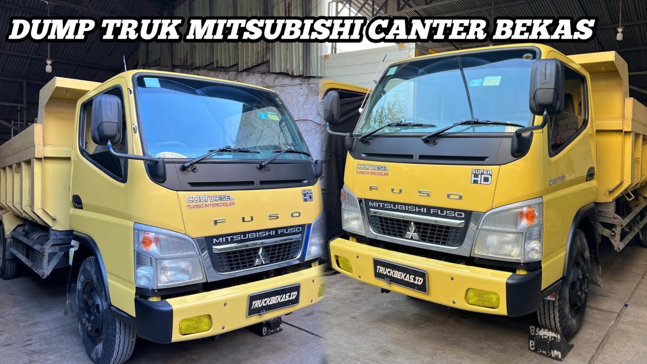 DUMP TRUK BEKAS‼️ Mitsubishi canter SHD tahun 2013