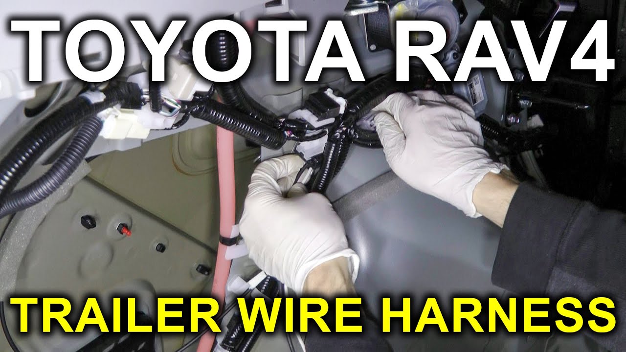 Toyota RAV4 (2019-2025): OEM Toyota Trailer Wire Harness Installation (Full Step-By-Step Tutorial).