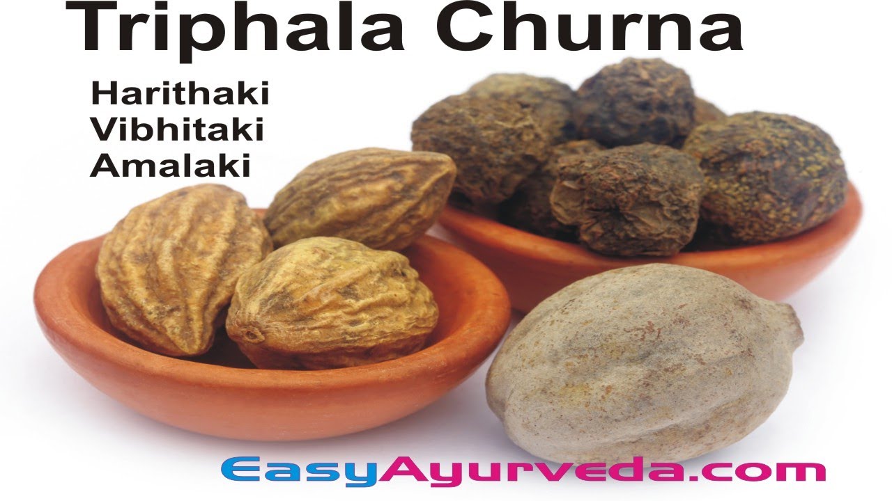 Triphala Churna - Ayurvedic Powder for Constipation and Digestive Problems