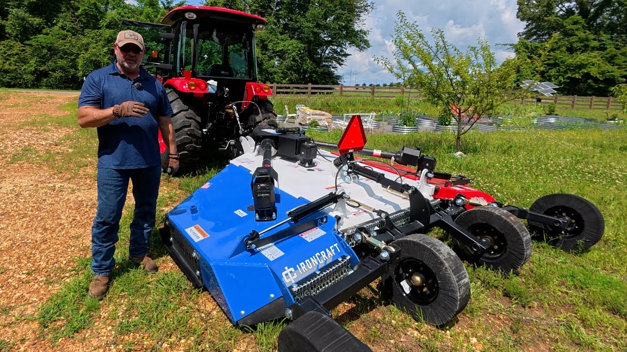 Can USA build Tractor Attachments? 2510 Flex-Wing Rotary Cutter