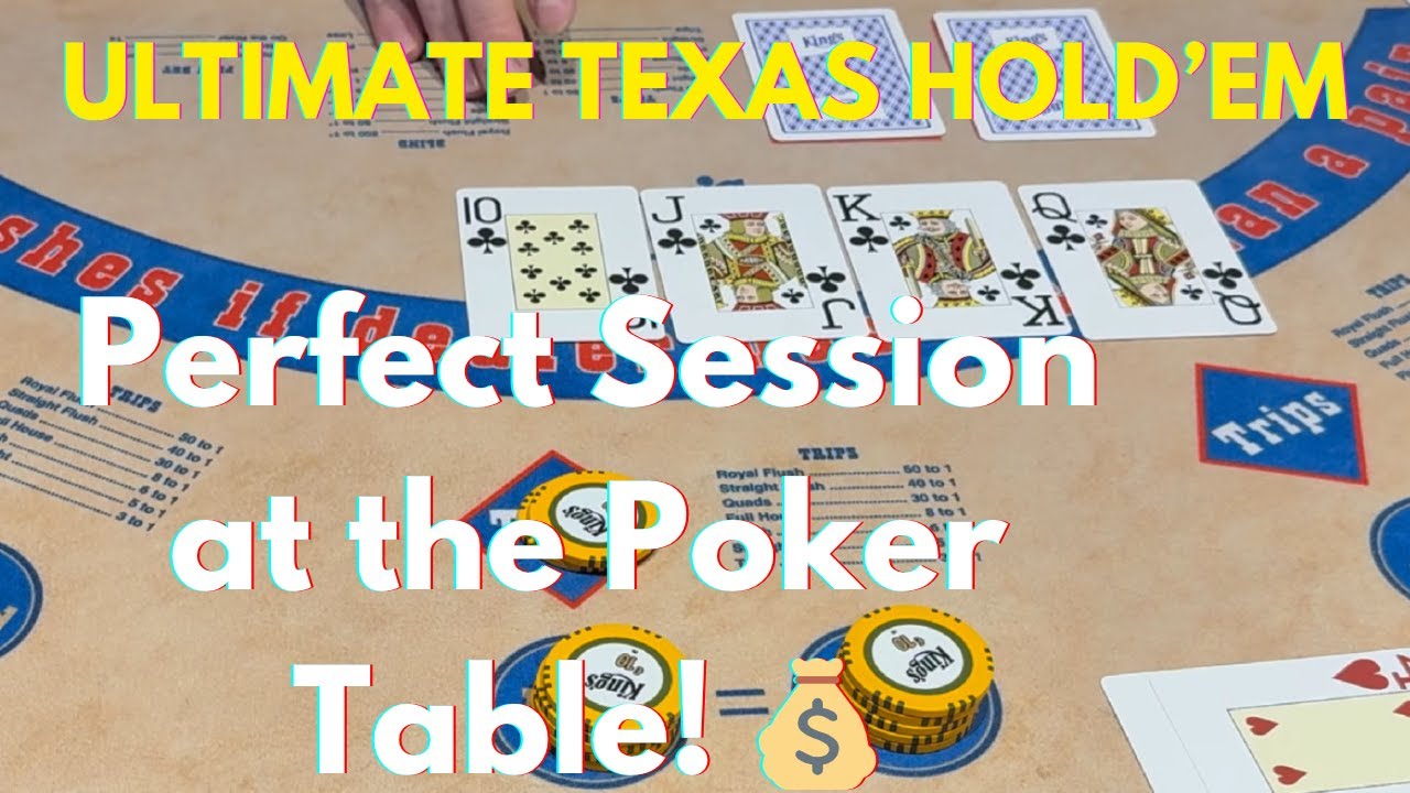 ULTIMATE TEXAS HOLD 'RM ! Perfect Session at the Poker Table! 💰