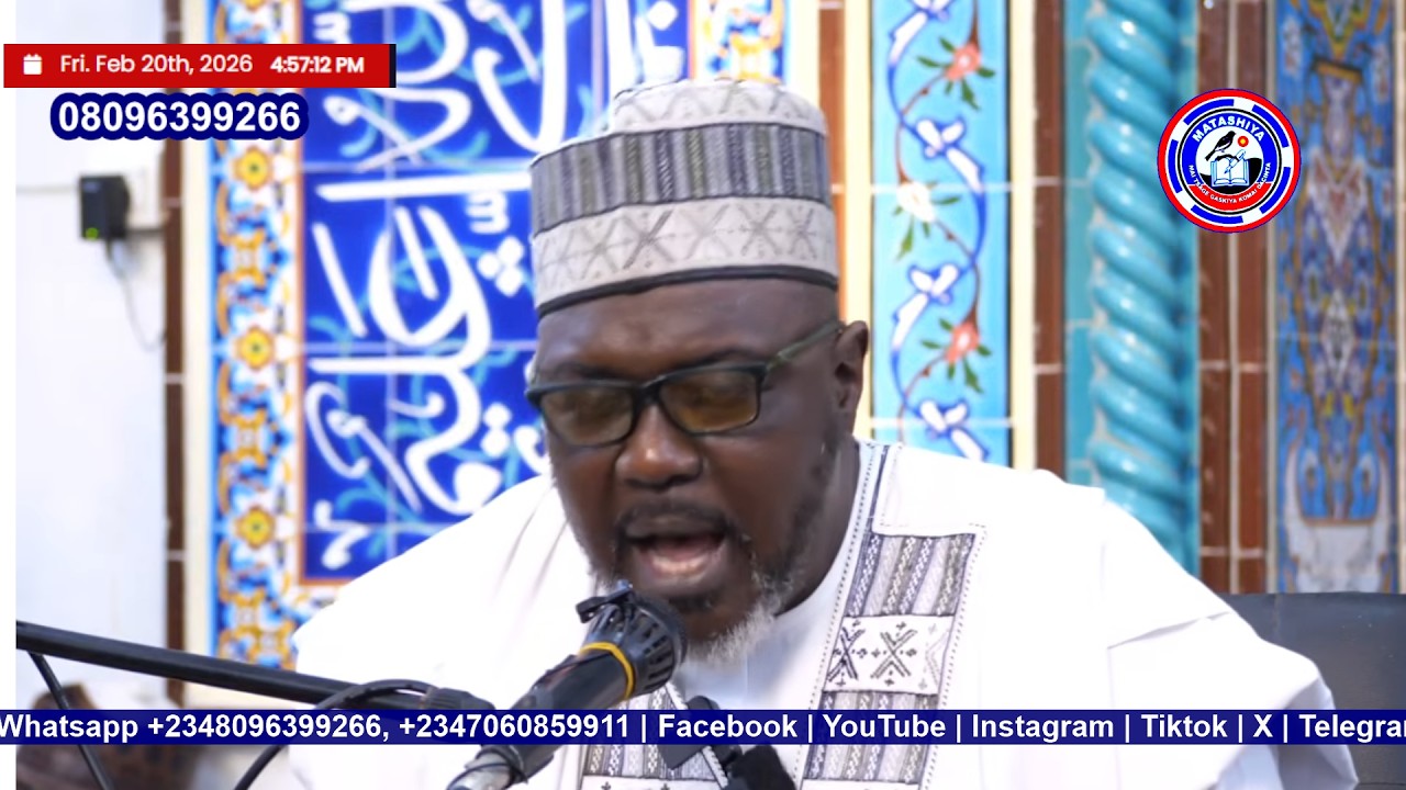 Tafsirin Alƙur'ani mai girma tare da Farfesa Isah Ali Pantami Ramadan03