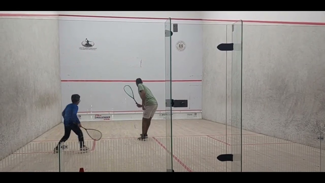 Zain Hany Squash training 