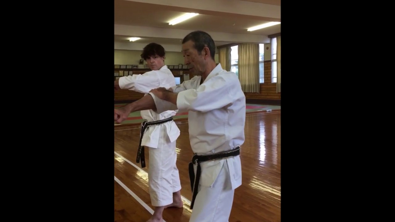 Osaka Sensei personal training of Andre Bertel: November 25th, 2018.