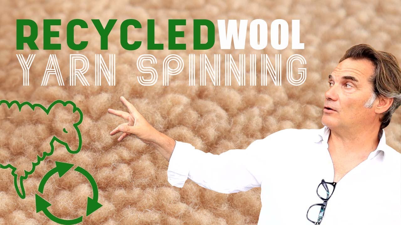 How to CARD AND SPIN RECYCLED WOOL with Tessile Fiorentina in Viano, Italy