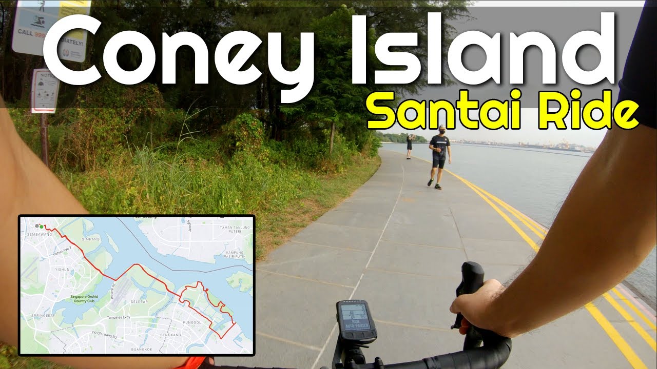 Coney Island Santai Ride - Singapore Cycling Route
