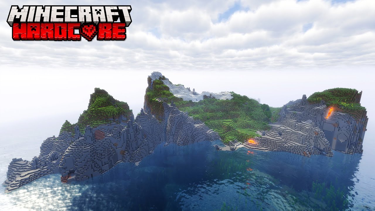 I Found The Perfect Survival Island In My Hardcore Minecraft World