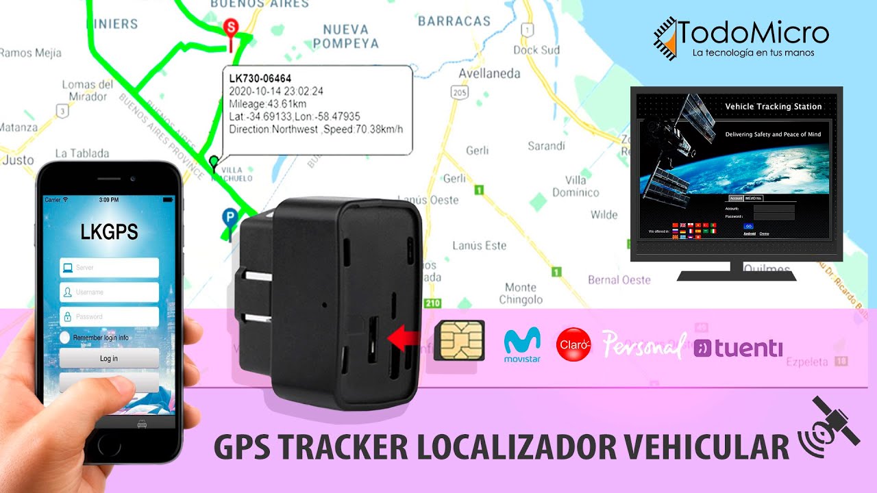 📡 GPS tracker: configuración por SMS, monitoreo desde la app, LKgps.net y uso del dispositivo GPS