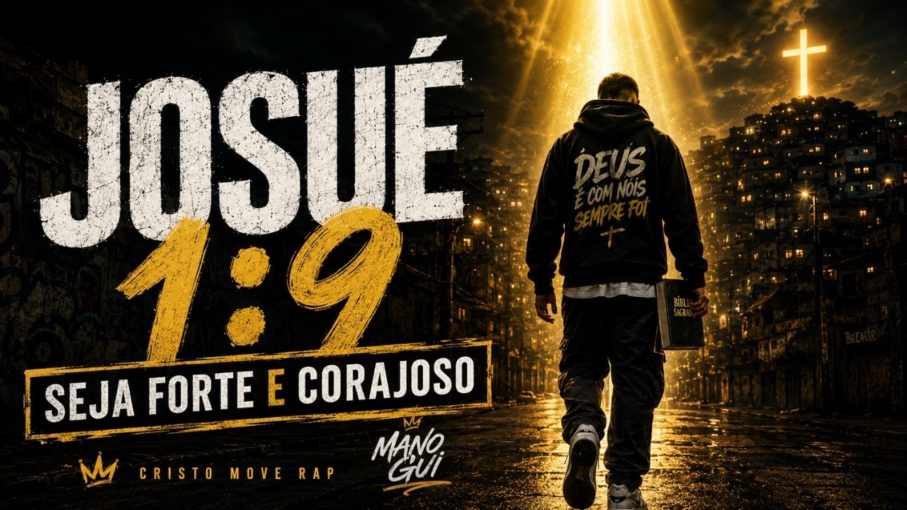 Josu&eacute; 1:9 | Deus me tirou do caos e me fez guerreiro - Trap Gospel