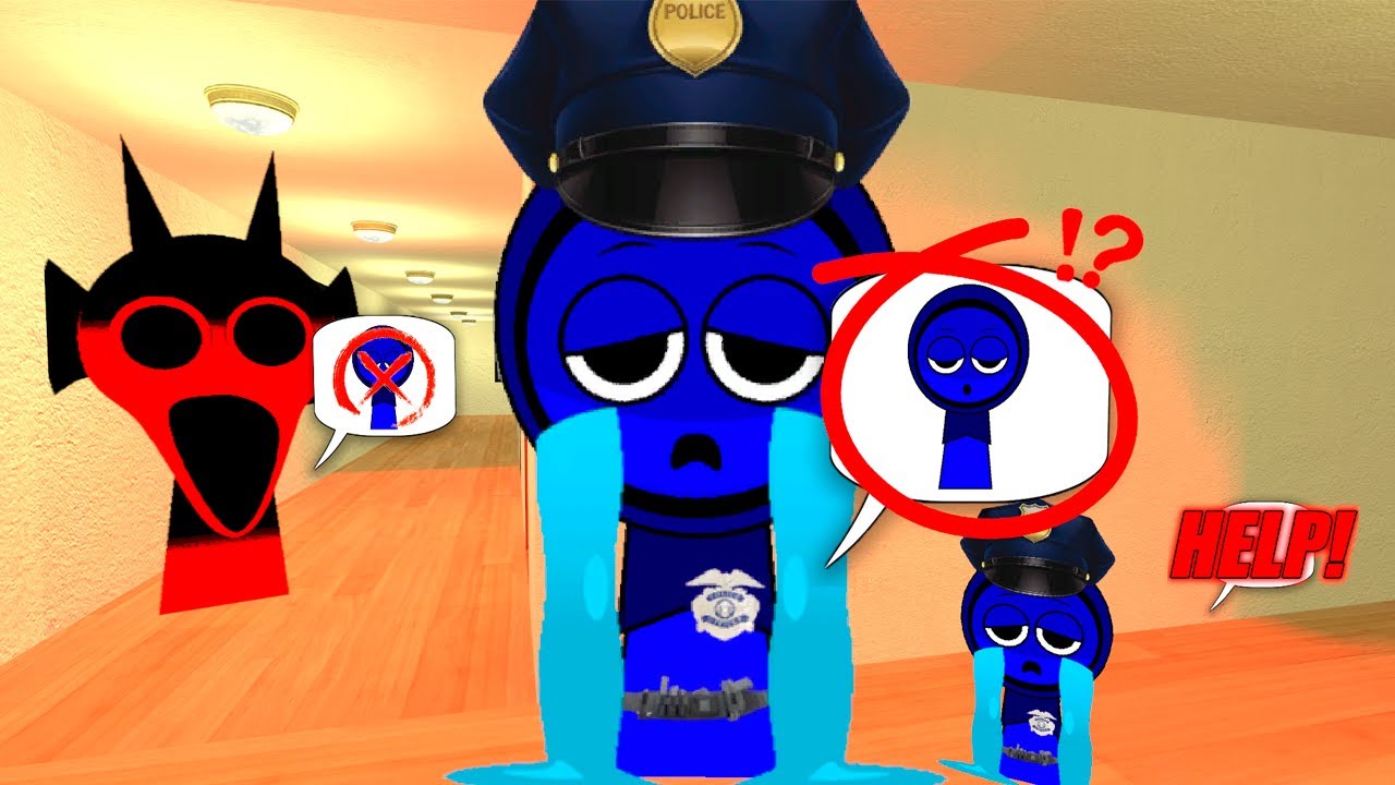 Sprunki Jevin Police Wants Me to Save His Jevin Kid From Nightmare Durple