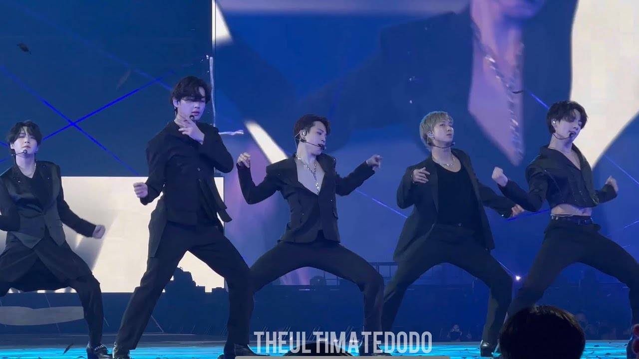 [4K] Fancam 220416 Black Swan BTS Permission to Dance PTD On Stage Las Vegas Concert Live 방탄소년단