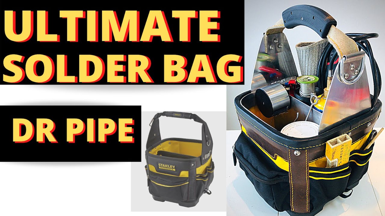 Best Plumbers tool bag ?..How I made it. Dr Pipe