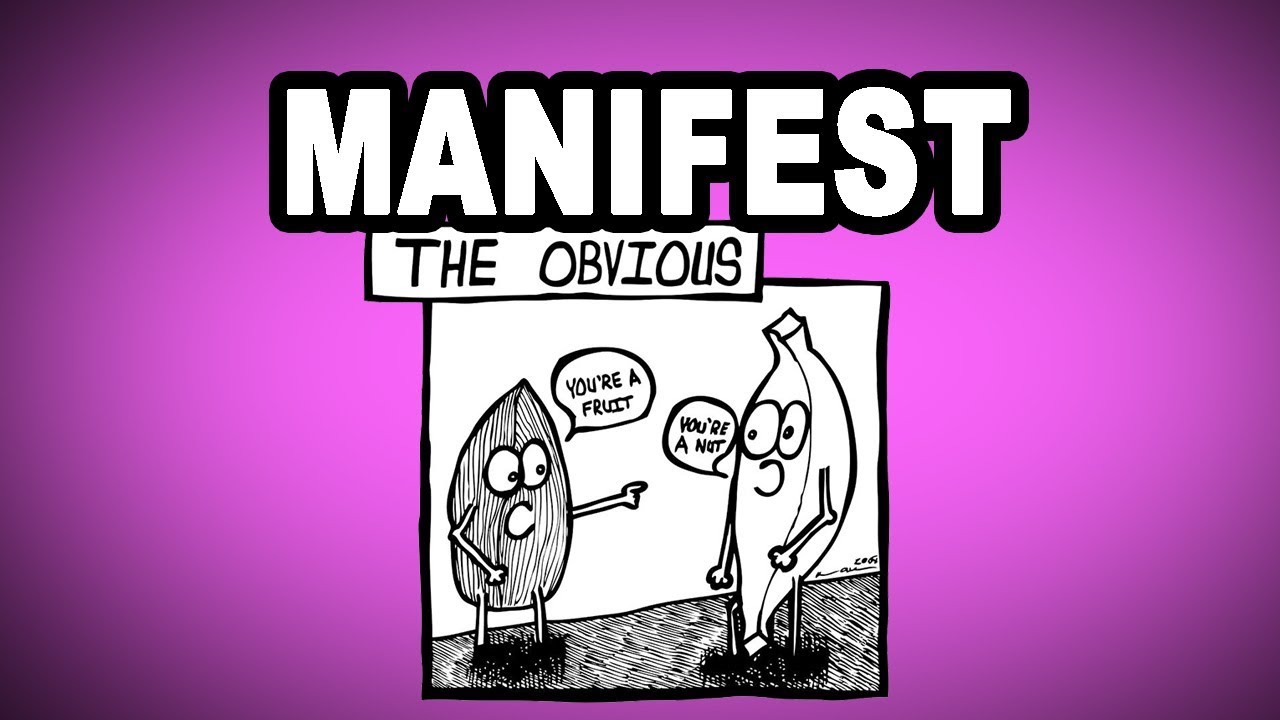 Learn English Words: MANIFEST - Meaning, Vocabulary with Pictures and Examples