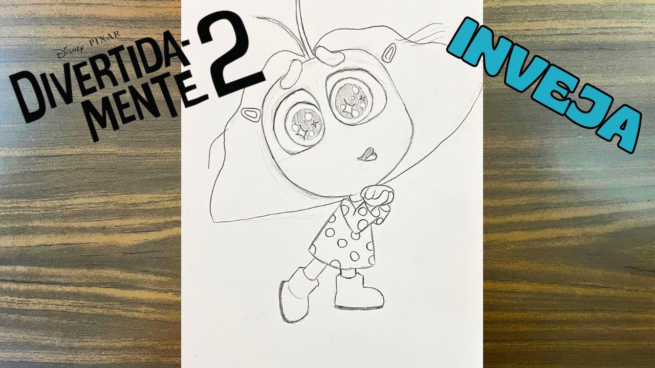 COMO DESENHAR A INVEJA DIVERTIDA MENTE 2