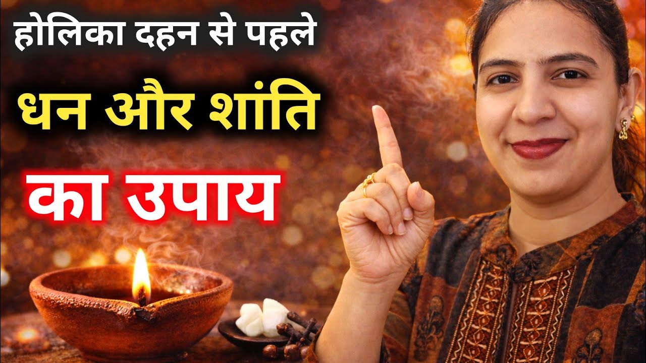 घर की बुरी ऊर्जा खत्म करने का होली उपाय/holika dahan upay /Holi upay 2026