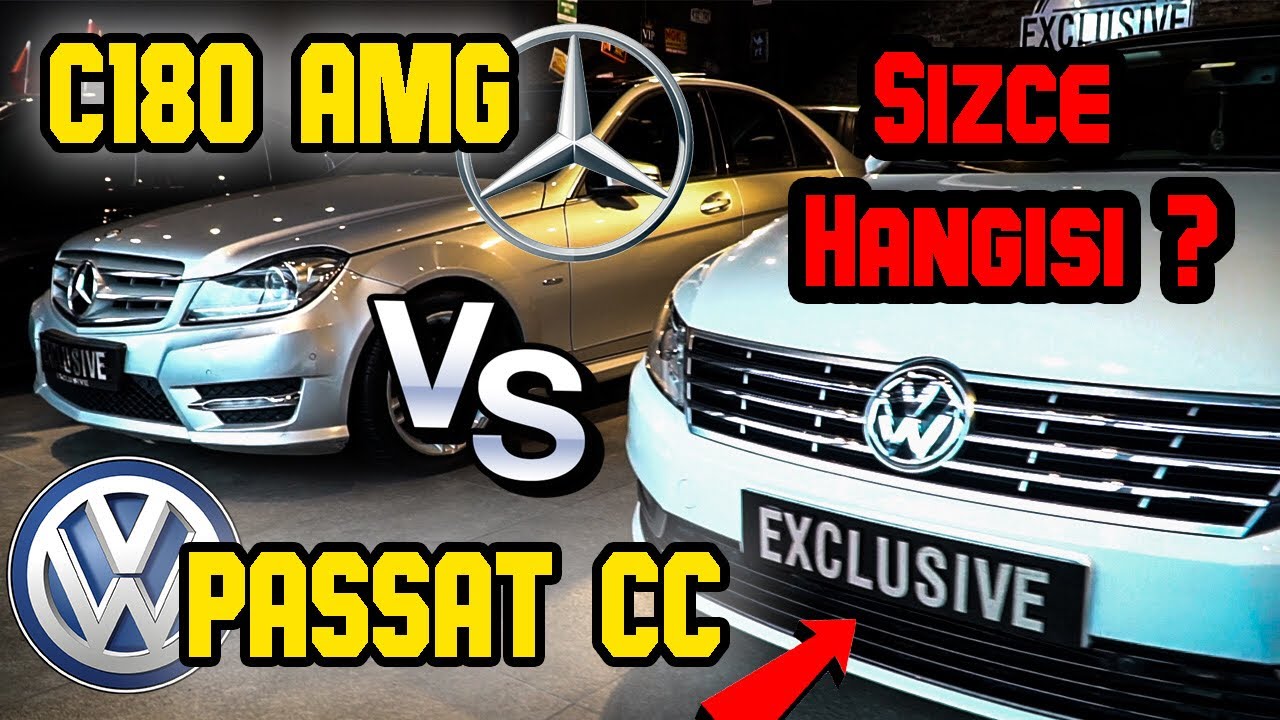 BEKLENEN KARŞILAŞTIRMA ! Vw CC VS Mercedes c180 AMG - AYNI FİYATA HANGİSİNİ ALMALI ?