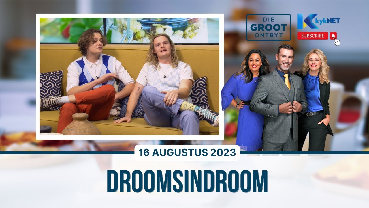 Droomsindroom | Hul nuwe liedjie 'Jonk & Danig' | 16 Augustus 2023