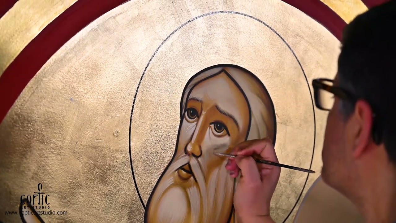 Part 9 : Designing and Painting the Coptic Icon of Prophet Micah | A 9-Part Series
