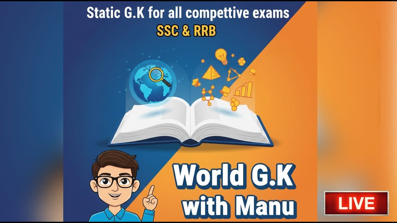 World G.K with Manu's Live broadcast REPLAY