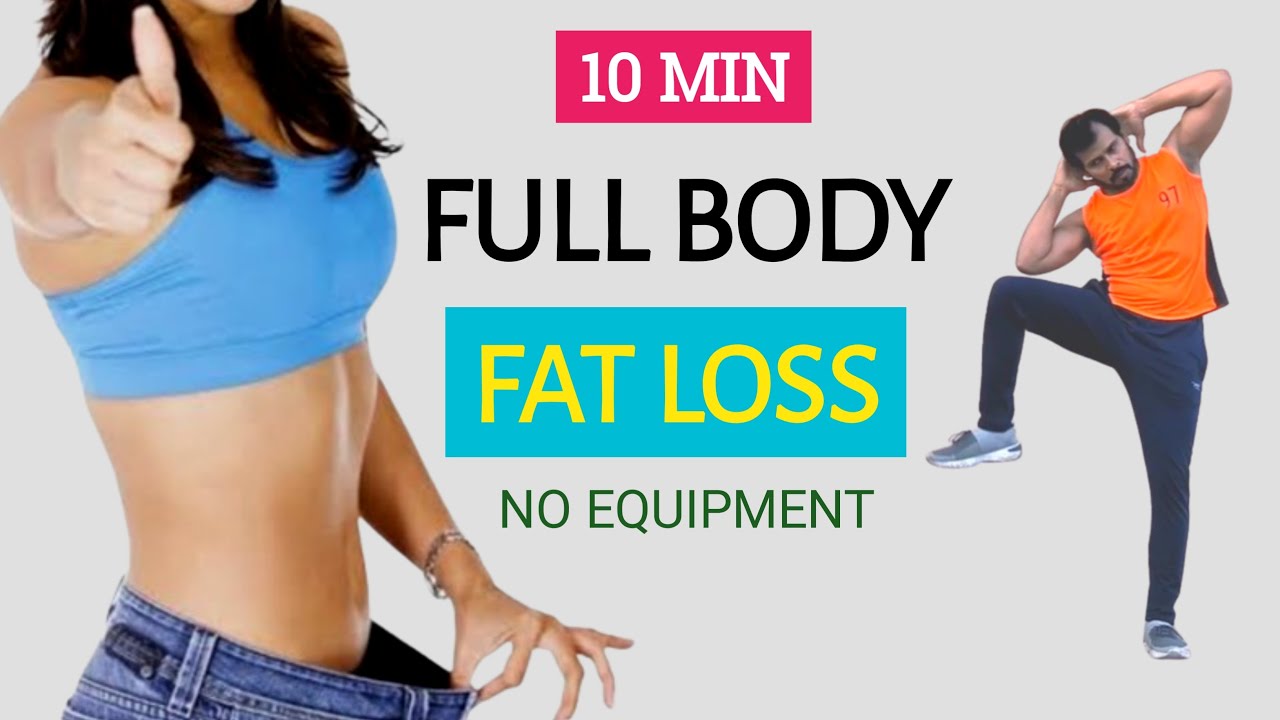 10 Min Full Body Workout to Lose Fat | No Jumping | Beginners Friendly