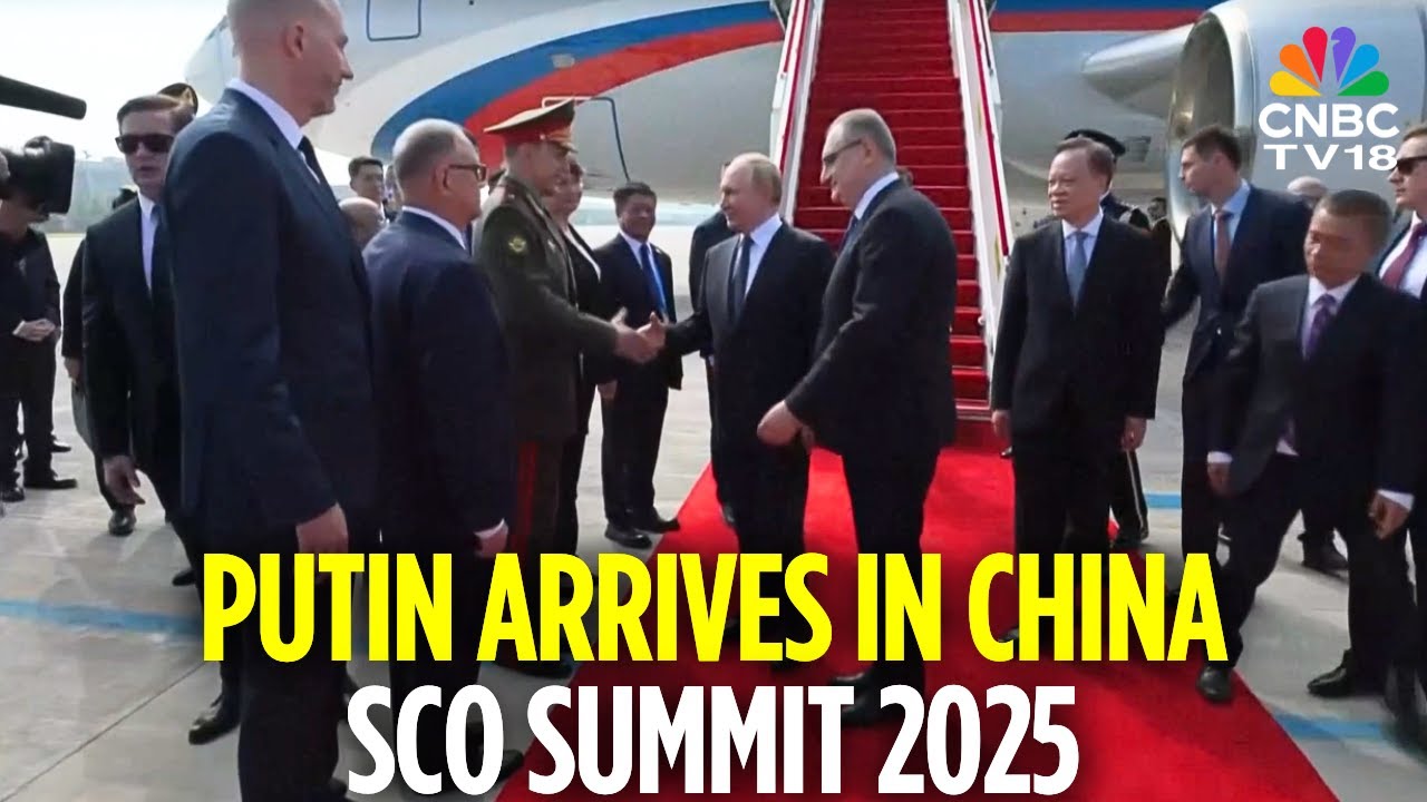 Russian President Vladimir Putin Lands In Tianjin Ahead Of SCO Summit 2025 | Xi Jinping | N18G