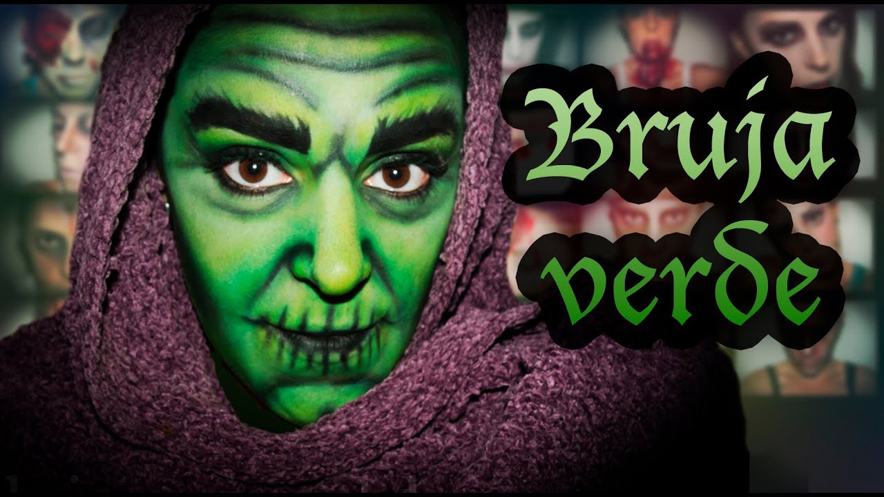 Maquillaje Halloween Bruja verde Makeup FX #20 | Silvia Quiros