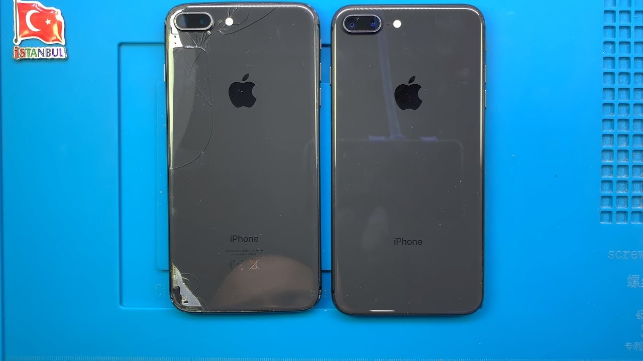 Замена корпуса iPhone 8 Plus и крышки заднего стекла