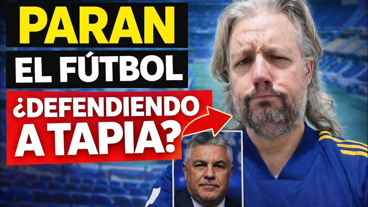 Paran el fútbol argentino para defender a Tapia: ¿qué está pasando?