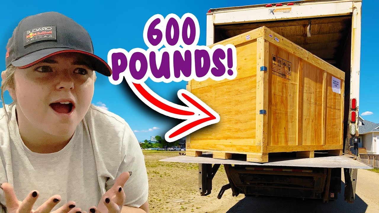The BIGGEST Package I've Received! (600+ Pound Thunder Laser)