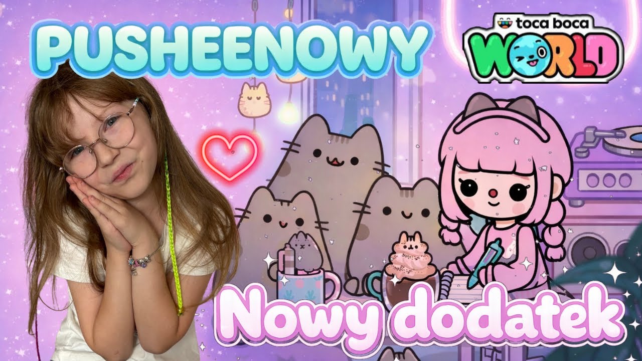 ✨ Pakiet Mebli PUSHEEN 🩷- Nowy dodatek w Toca Boca! ✨