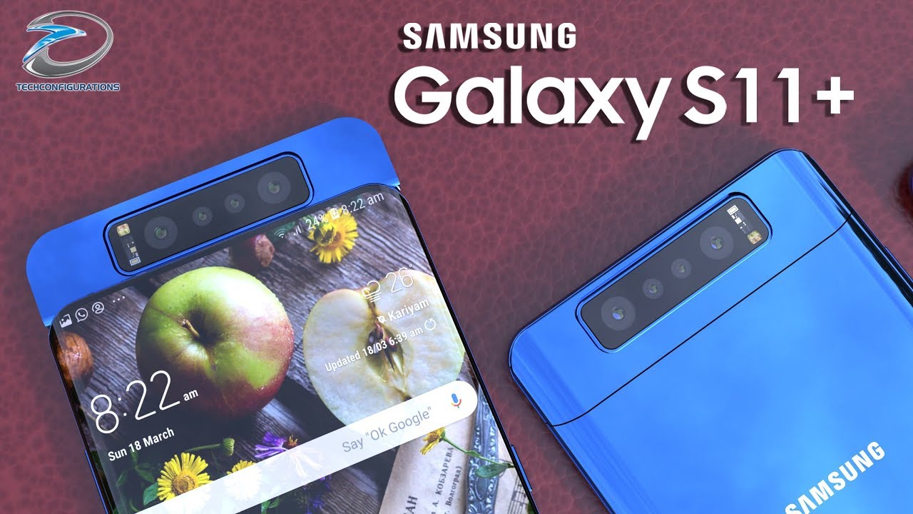 Samsung Galaxy S11 Introduction Concept with Rotating Camera Design #TechConcepts