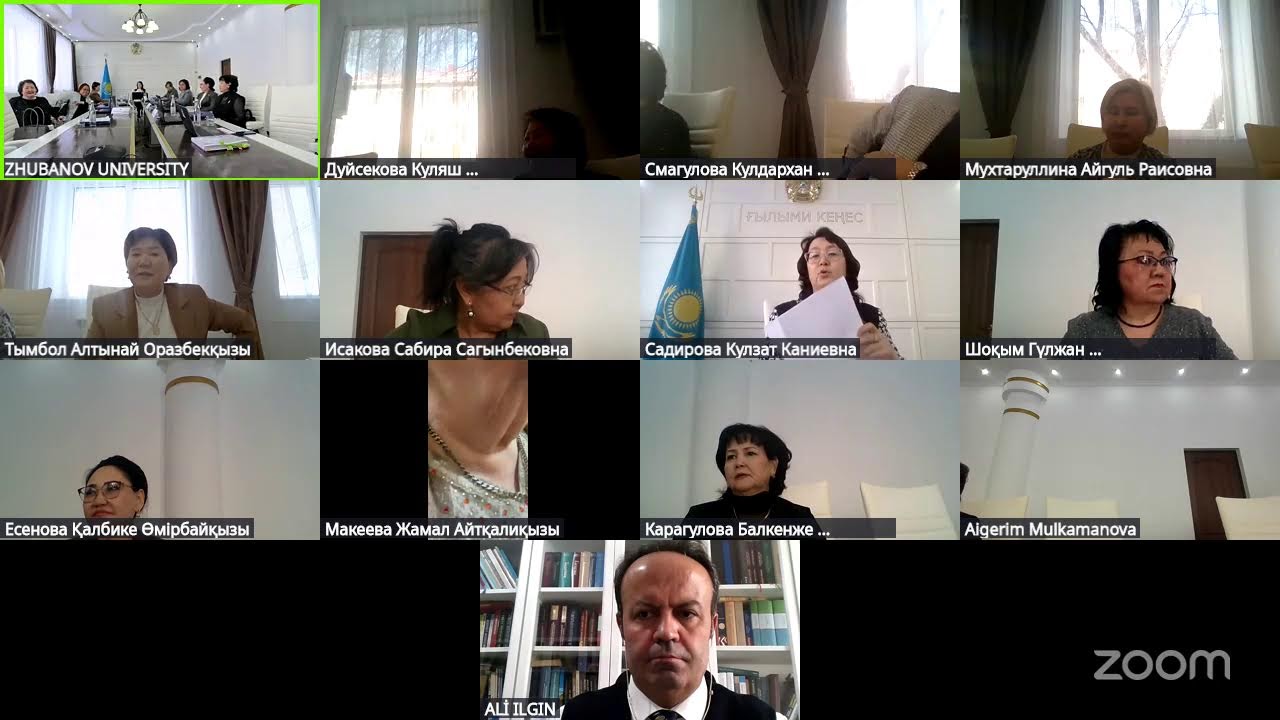 Мүлкаманова Айгерім Жарылғасынқызының диссертациясы ZHUBANOV UNIVERSITY